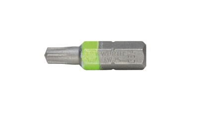 Wurth AW-bit C 6,3 (1/4) - BIT, 25MM, 1/4'', AW25 - 06145125  005   10