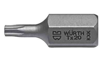 Wurth Bit TX met boring 10 mm - BIT, 30MM, 10MM, BOOR, TX45 - 061478845 061    5