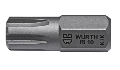 Wurth Bit wigvormig 10 mm - BIT, 30MM, 10MM, RI, M7 - 0614788607061    5