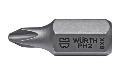 Wurth Bit PH 10 mm - BIT-PH3-10-L30MM - 0614788903061    5