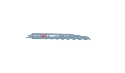 Wurth Schrobzaagblad, bouw - SCHROBZAAGBL.DEMOLITION BOUW 228 MM 5ST. - 0615722842061    1