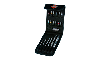 Wurth Houtspiraalboor cassette met riemclip - HOUTSPIRAALBORENSET EN BITSEN - 0650010001060    1