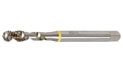 Wurth Machinetap HSS-E, blinde gaten vorm C gele ring - MACHTAP-BLIND-DIN371-HSSE-GEEL - 065606    060    1