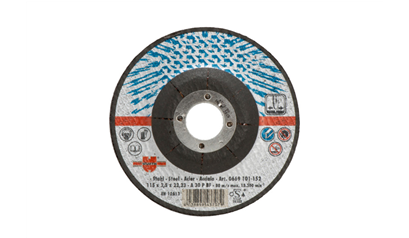 Wurth Doorslijpschijf voor staal - WURTH DOORSLIJPSCH. BLAUW  115X2,5 - 0669101152061   25