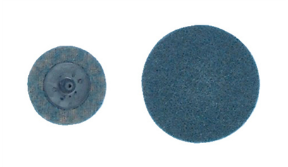 Wurth Minivliesschijf voor kleine schuurmiddelen - MINISCHVLIES KLITB BLAUW K280 D75 - 0673207528061   25
