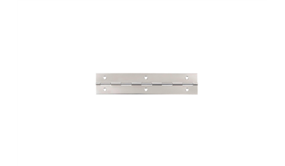 Wurth Pianoscharnier van roestvast staal - PIANOSCHAR INOX (GLANS)  20X 3500MM - 0683120001090   50