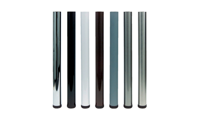 Wurth Tafelpoot set, hoogte 705-735 mm - TAFELPOTEN SET VERSTB 60/710MM RVS - 0683360060090    1