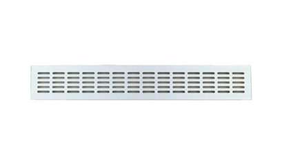Wurth Ventilatierooster aluminium - BELUCHTRO-ALU-ZILV/F1-80/1000 - 0683364006061    1