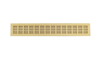 Wurth Ventilatierooster aluminium - BELUCHTRO ALU GOUD/F3 80/1000MM - 0683364016061    1