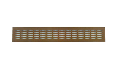 Wurth Ventilatierooster aluminium - BELUCHTINGSROOST-ALU-BRN-80/400 - 0683364022061    1