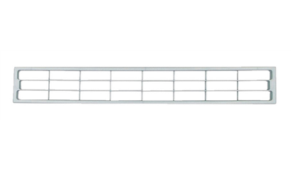 Wurth Ventilatierooster kunststof - BELUCHTINGRO-PS-(ALU-OPTIK)-ZILV - 0683364403061    1