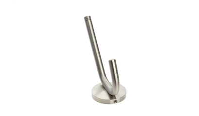 Wurth Kledinghaak met sokkel - KAPSTOK HAAK MANT/HOED RVS ROND - 0683507023961    1