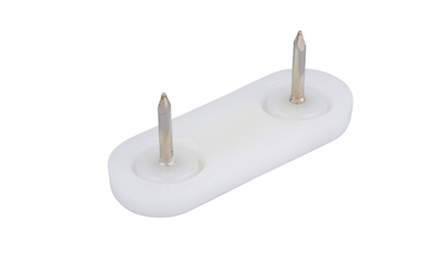 Wurth Meubelglijder, kunststof, lang - MEUBELGLIJDER PE NAT 44X16MM - 0683550000961  100