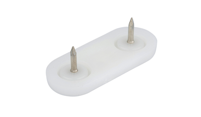 Wurth Meubelglijder, kunststof, lang - MEUBELGLIJDER PE NAT 44X18MM - 0683550001961  100
