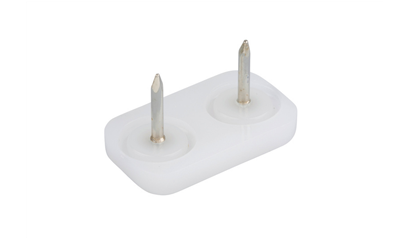 Wurth Meubelglijder, kunststof, lang - MEUBELGLIJDER PE NAT 30X18MM - 0683550002961  100