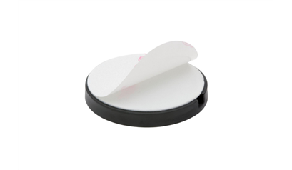 Wurth Basismodule voor meubelglijder, opplakbaar - MEUBELGL BASIS ZELFKL ZWART 20MM - 0683550170961  100