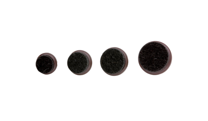 Wurth Meubelglijder kunststof/vilt, inslaan - MEUBELGLIJD.BRUIN VILT DIAM. 17MM. - 0683553   961  100
