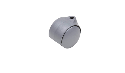 Wurth Dubbel meubelwiel, draaibaar, kunststof - MEUBELROL PLA ZILVER HARD D50MM 50KG - 0683567012961    4