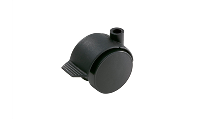Wurth Dubbel meubelwiel, draaibaar, hard - MEUBELROL REM HARD  D50 50KG - 0683567057961    4