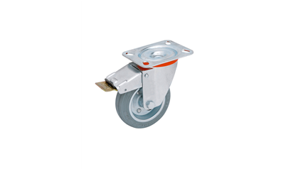 Wurth Apparaatwiel met vastzetrem, spoorloos, grijs - MACHINEROL-REM-OPSHRPL-D100 - 0683567872061    1