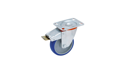 Wurth Transportwiel met vastzetrem - TRANSPRT ROL-REM-OPSHRPL-D150-250 - 0683567973061    1