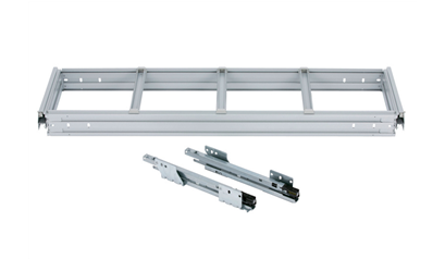 Wurth OrgaAer hangmappenframe kastbreedte 1200 mm - ORGASYS-FRM-SFTCL-ZILVERGRIJS-W120 - 0684603061961    1