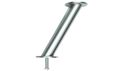 Wurth Barconsole, 60 graden - BARVOET 60GR 210MM RVS MAT - 0684900303061    1