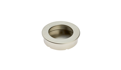Wurth Komhandgreep, zinkspuitgietwerk - MEUBELGR-ZD-MUSCHEL-(NI)-MAT-ROND-D45MM - 0685001074961    1
