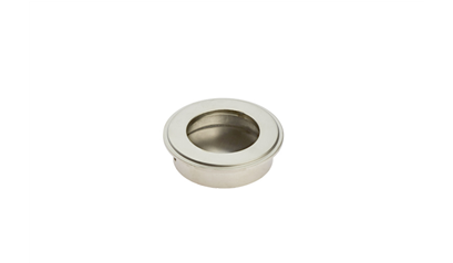 Wurth Komhandgreep, rond met afschuining - MEUBELGR-ZD-SCHELP-(NI)-MAT-ROND-D35MM - 0685001089961    1