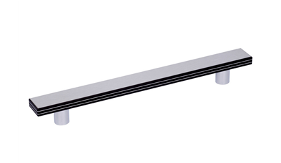 Wurth Design-meubelgreep, gecoat, HPL rond - MEUBELGR-ROND-ALU FINISH-192MM - 0685111400961    1
