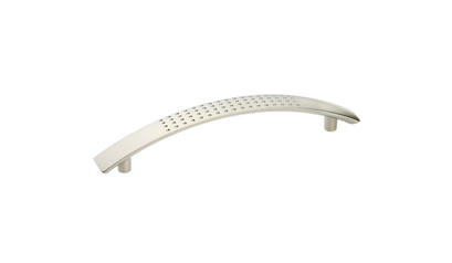 Wurth Meubelhandgreep, designer, zinkspuitgietwerk 21 - HNDL-BOWTYP-ZD21-(NI)-MATT-128 - 0685170011061   10