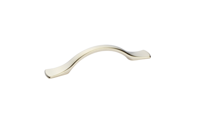 Wurth Dsignr-meubelgreep, zinksptgietw, kistgr., gebogen - GRP-BOOG-ZD-(VN)-MAT-96MM - 0685170142061    1