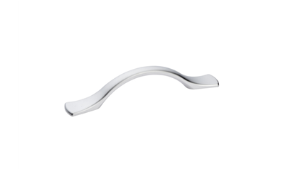 Wurth Dsignr-meubelgreep, zinksptgietw, kistgr., gebogen - GRP-BOOG-ZD-(VCR)-MAT-96MM - 0685170143061    1