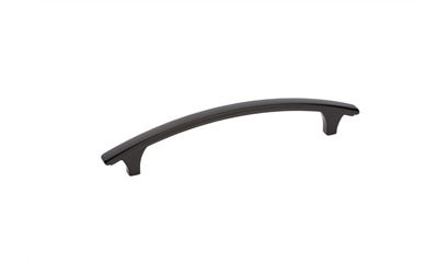 Wurth Designer-meubelgreep, zinkspuitgietw, segmentboog - HNDL-BOWTYP-ZD-BLACK-MATT-12 - 0685213150061   10
