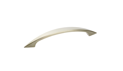 Wurth Designer-meubelgreep, gietzink, segmentboog punt - MEUBGR 162X19X128X25MM ZDG VN - 0685213421061    1