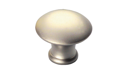 Wurth Zinkspuitgietwerk knop, paddestoelvorm - MEUBELKNOP-ZD-PADDESTOEL-(NI)-MAT-D30MM - 0685315355090    1