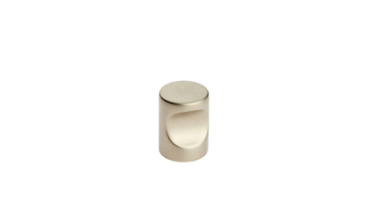 Wurth Meubelknop messing met infreesgreep - MEUBELKNOP-MS-CYL.VORM-(NI)-MAT-D18MM - 0685315362090    1
