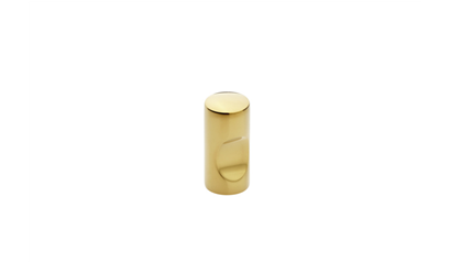 Wurth Meubelknop messing met infreesgreep - MEUBELKNOP-MS-CYL.VORM-VERGULD-D12MM - 0685315380090    1