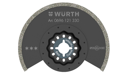 Wurth Starlock diamantblad rond - HALVE SIKKEL-VOEG-STARLOCK-DIA-D85MM - 0696121330961    1