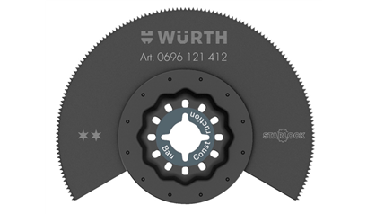Wurth Starlock zaagblad rond - HALVE SIKKEL-MULT-BOUW-STARLOCK-D85MM - 0696121412961    1