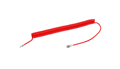 Wurth PU pneumatic spiral hose, wSafe 2000 set - PERSL. SPIRAALSLANG 6,5MM-L=4M WSAFE2 - 0699945650961    1