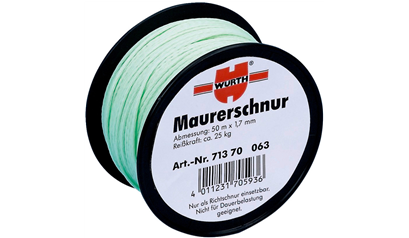 Wurth Metseldraad polyethyleen - KOORD VOOR METSELAAR, 2MM - 071370 064061    6