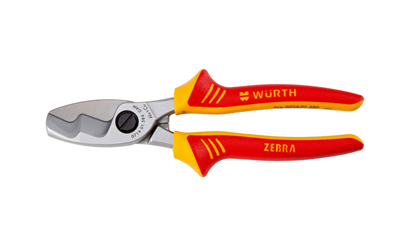 Wurth VDE kabelknippers met dubbel blad ZEBRA - ZEBRA VDE KABELSCHAAR        200 MM - 071401 586961    1