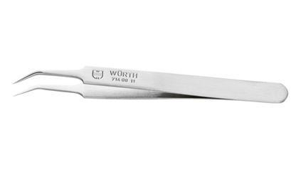 Wurth Precisiegrijppincet gebogen - PRECISIEGRIJPPINCET, 105MM - 071408 11 064    1