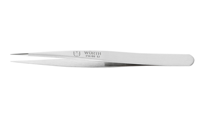 Wurth Precisiegrijppincet recht smal - PRECISIEGRIJPPINCET, 120MM - 071408 12 064    1