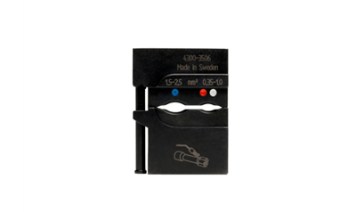 Wurth Persinzetstukken krimptang eind-/aftakverbinders - INZETSTUK 0.35-2.5MM - 0714107907960    1