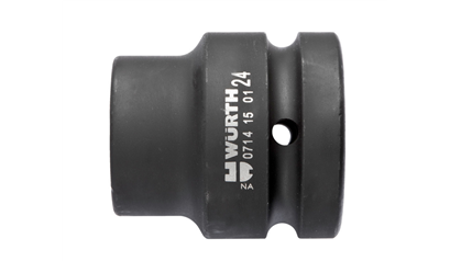 Wurth 1 inch krachtdop metrisch zeskant kort - SLAGMOERDOP 1", 34MM - 071415 041061    1