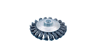 Wurth Kegelborstel - TAPBRSH-AG-KNOTTED-STEEL-D115MM - 0714691411061    1