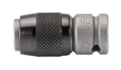 Wurth 1⁄4 adapter met snelwisselspankop - ADAPTER 1/4'' - 071511 01 090    1