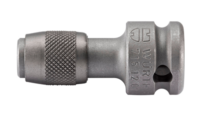 Wurth 3⁄8 adapter met snelwisselspankop - ADAPTER 3/8'' - 071512 01 090    1